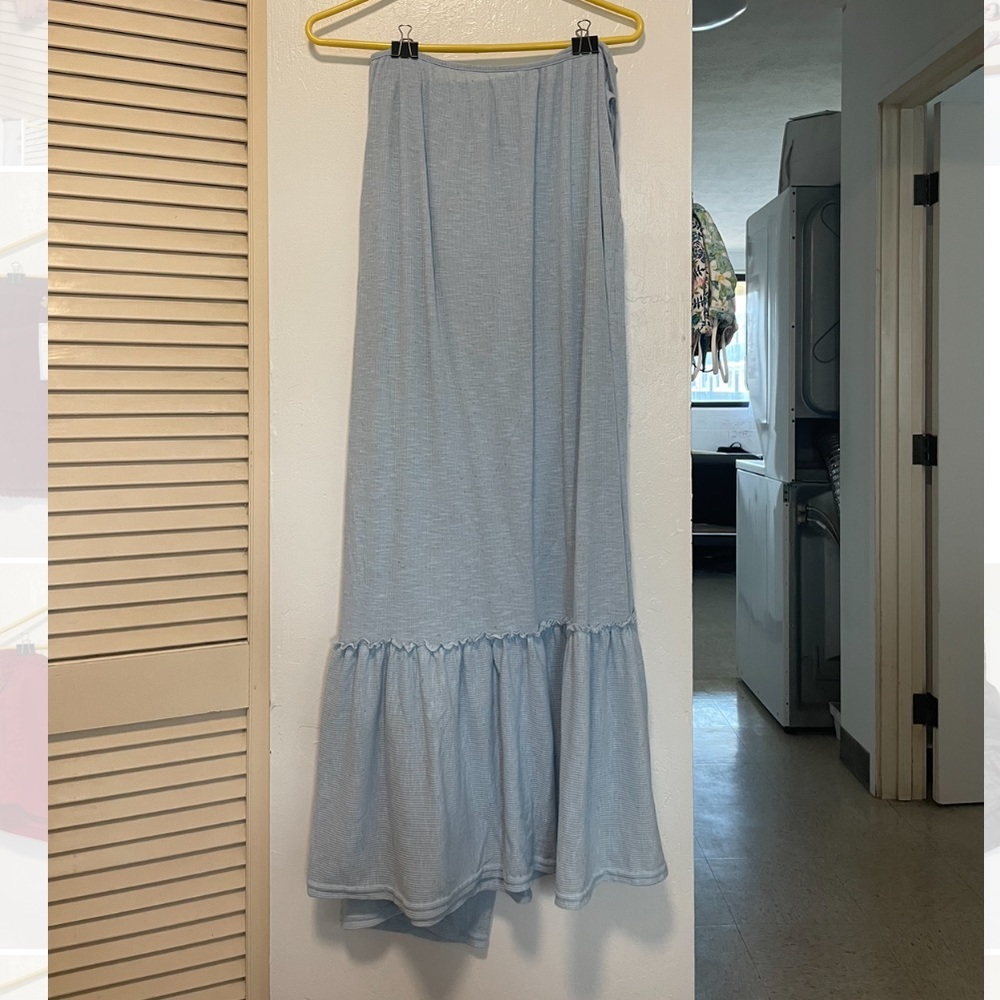 Never worn with tags wrap maxi skirt freepeople